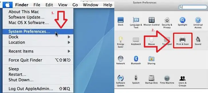 How to get Canon printer online on Mac