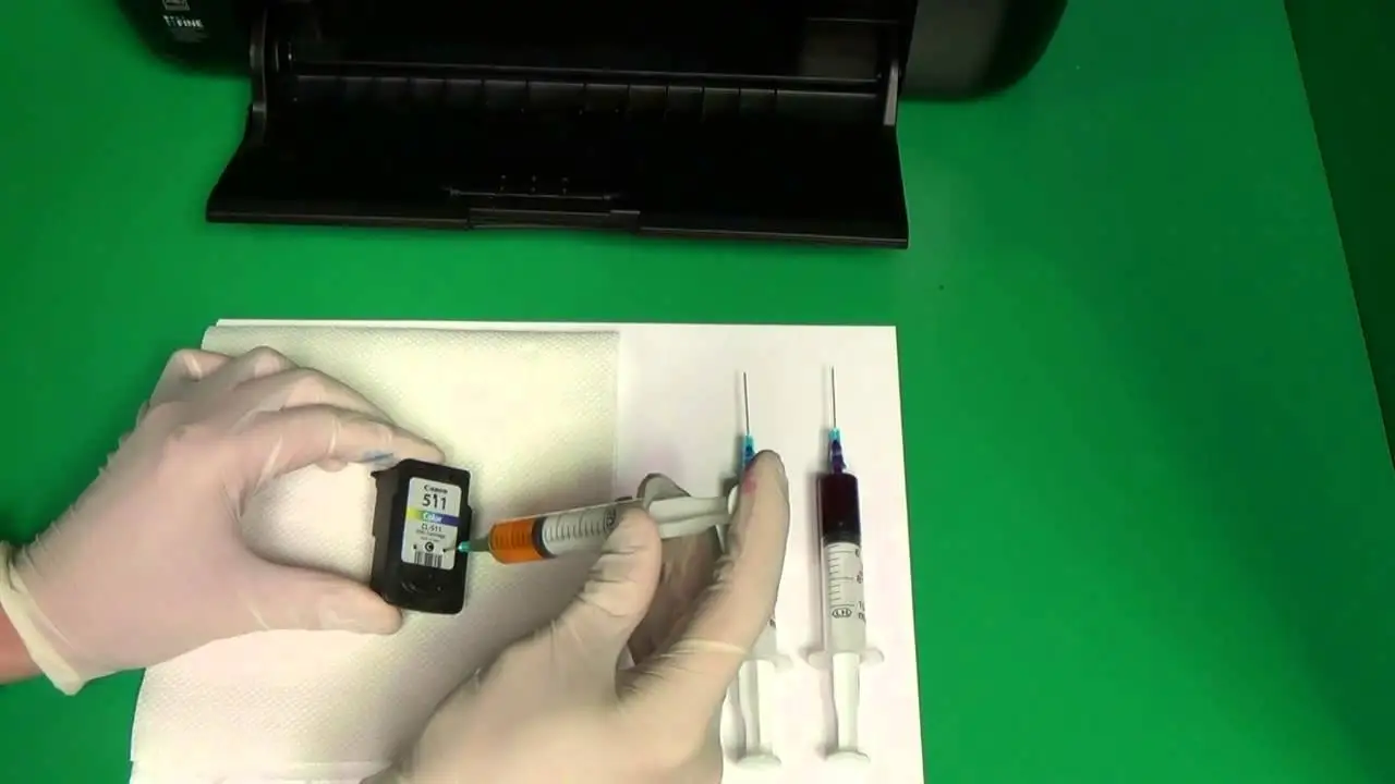 new ink cartridge not printing canon