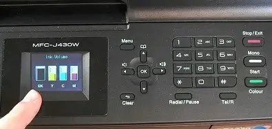 printer connected but not printing