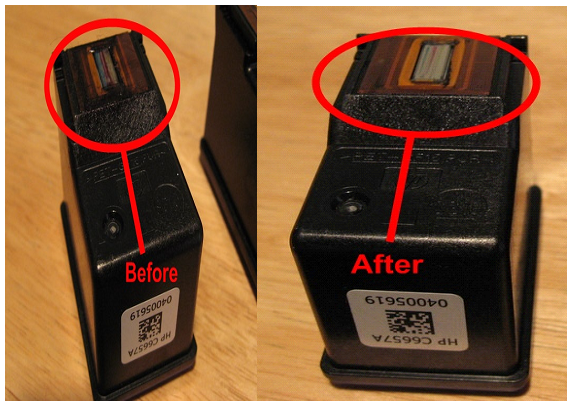 magenta not printing canon