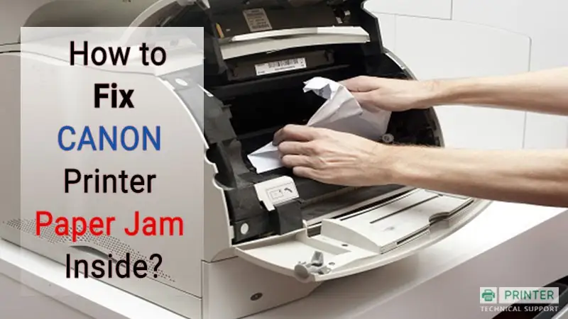 canon printer paper jam