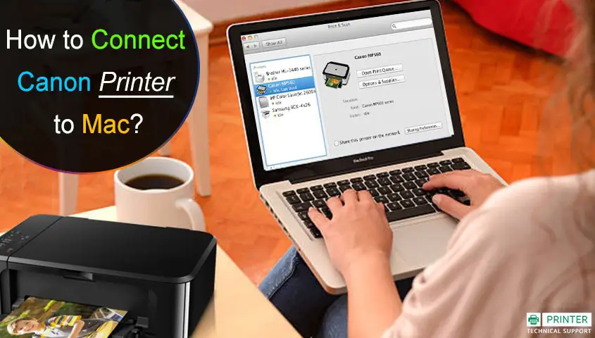 how to connect canon printer to mac