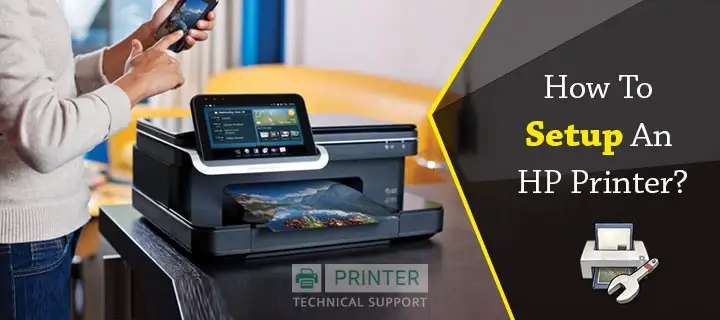 set up hp printer