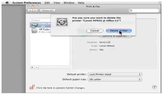 get canon printer online