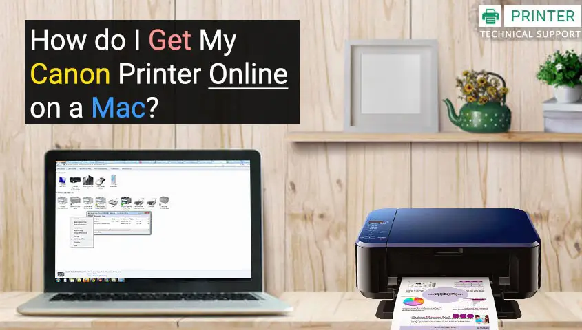 Get Canon Printer Online on a Mac