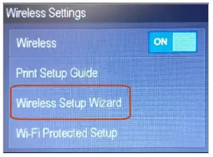 how to setup wireless hp printer