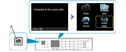 how to connect canon mx922 printer to wifi