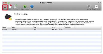how to print black and white on epson