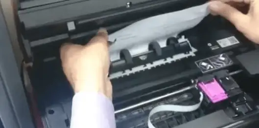hp printer carriage jam error