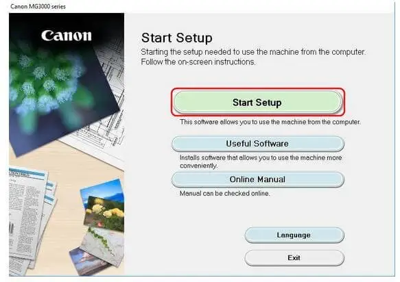 how to connect canon mg3050 printer to wifi