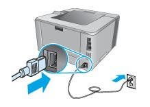 setup HP LaserJet Pro M402n Laser Printer