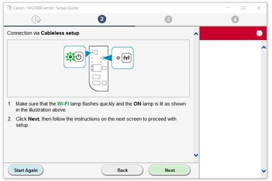 connect canon mg3650 printer to wifi