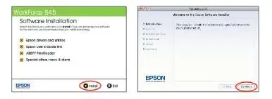 epson workforce 845 wireless setup
