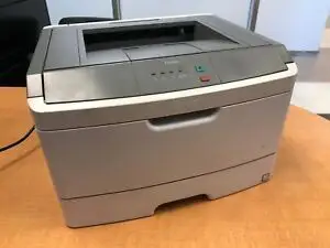 Lexmark E260dn Error Lights