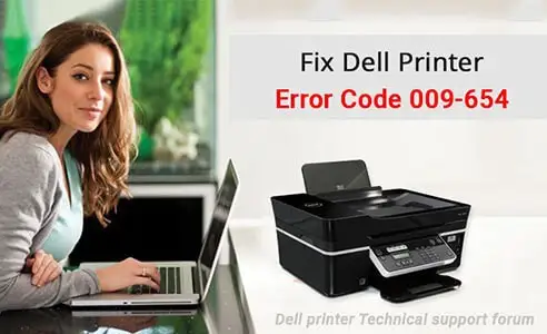 Fix Dell Printer Error 009-654