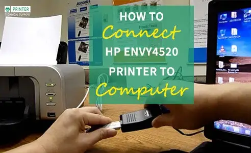 Set up an HP Envy 4520 Printer