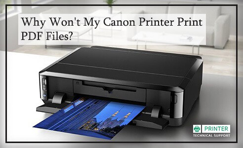 Why Won T My Canon Printer Print Pdf Files Printer Technical Support