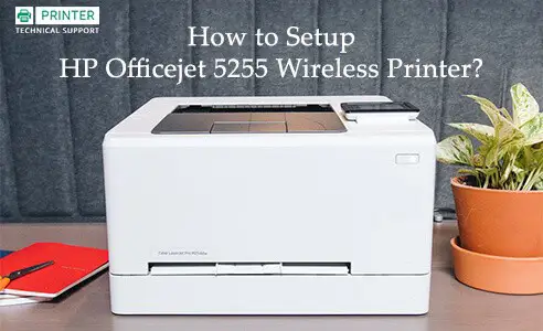 hp officejet 5255 wireless setup