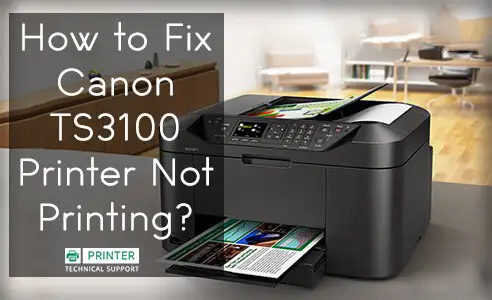 Canon TS3100 Printer Not Printing