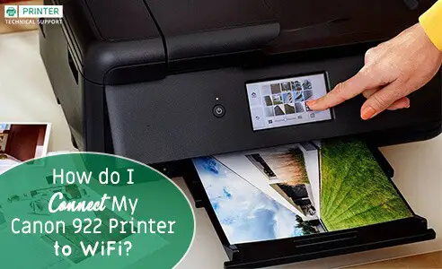 Connect Canon 922 Printer to WiFi