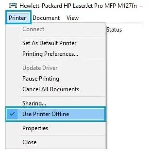 Fix HP Officejet Printer 8210 Offline