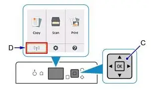how to connect canon ts5120 printer to wifi
