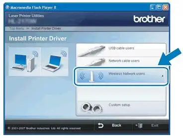 Setup My Brother HL 2170w Wireless Printer