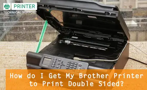 Get My Brother Printer to Print Double Sided