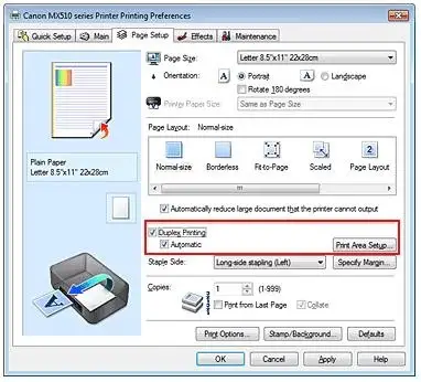Canon Printer to Print Double Sided