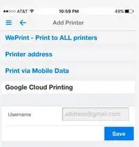 how to connect lexmark printer to iphone