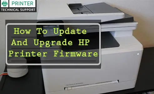 hp printer firmware update