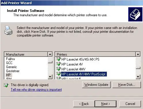 Canon Printer in Error State Windows 10