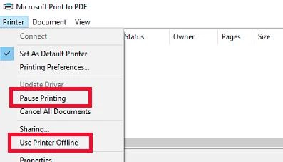 brother printer error state