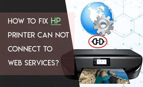 hp printer cannot connect to web services