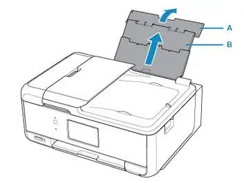 Load Photo Paper in Canon TR8520 Printer
