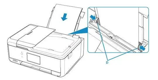 how to load paper in canon tr8520