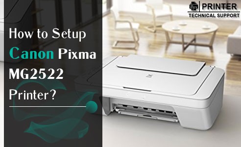 How To Setup Canon Pixma Mg2522 Printer Printer Technical Support