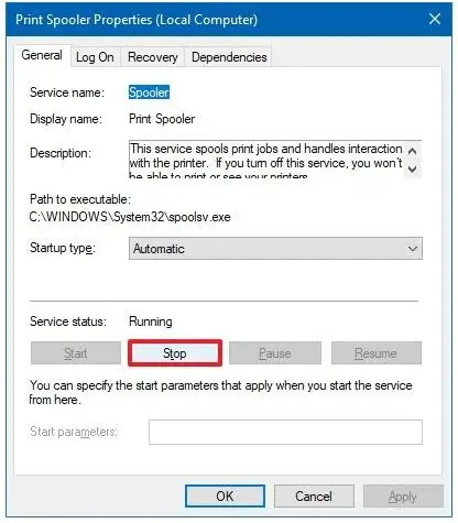 Fix Printer Spooler Problems on Windows 10
