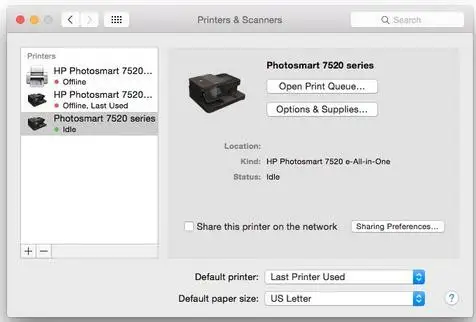 Connect HP Printer to Mac