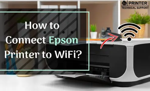 how to connect epson printer to wifi