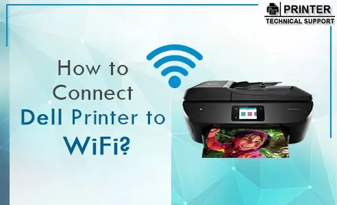 how to connect dell printer to wifi