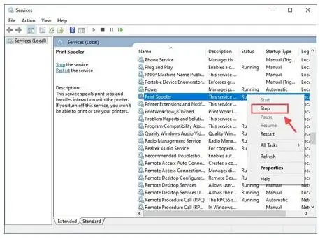 Fix Print Job Stuck in Queue: