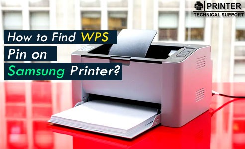 How To Find Wps Pin On Samsung Printer Printer Technical Support