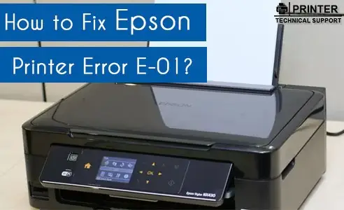 epson printer error e-01