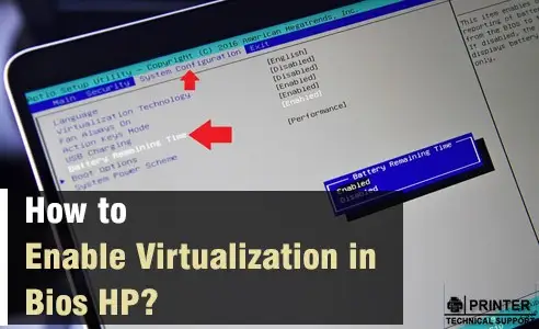 Enable Virtualization In Bios HP