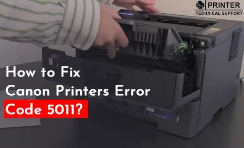 canon printer error 5011