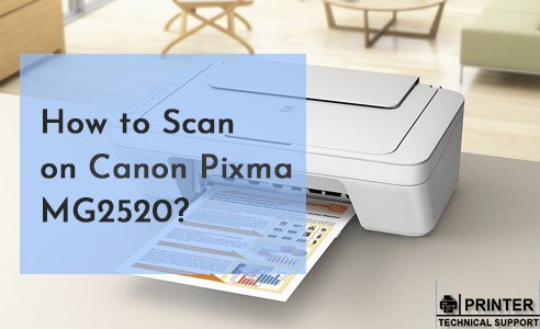 does the canon printer mg2520 store docs in memory