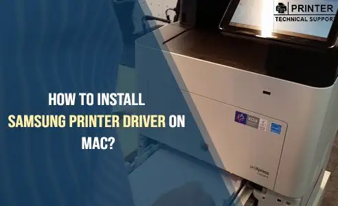 Install Samsung Printer Driver on MAC