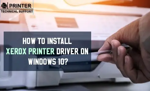 Install Xerox Printer Driver on Windows 10