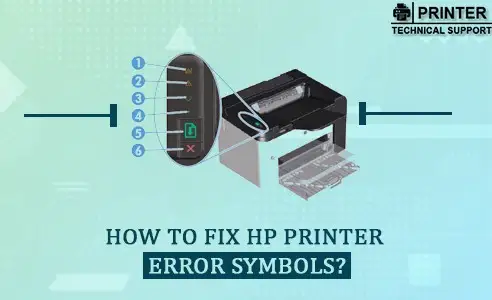 HP Printer Error Symbols